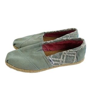 Toms Southwest Alpargata Aztec Flat Shoes 6